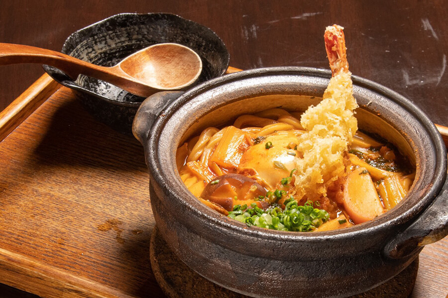 チゲ鍋焼きうどん